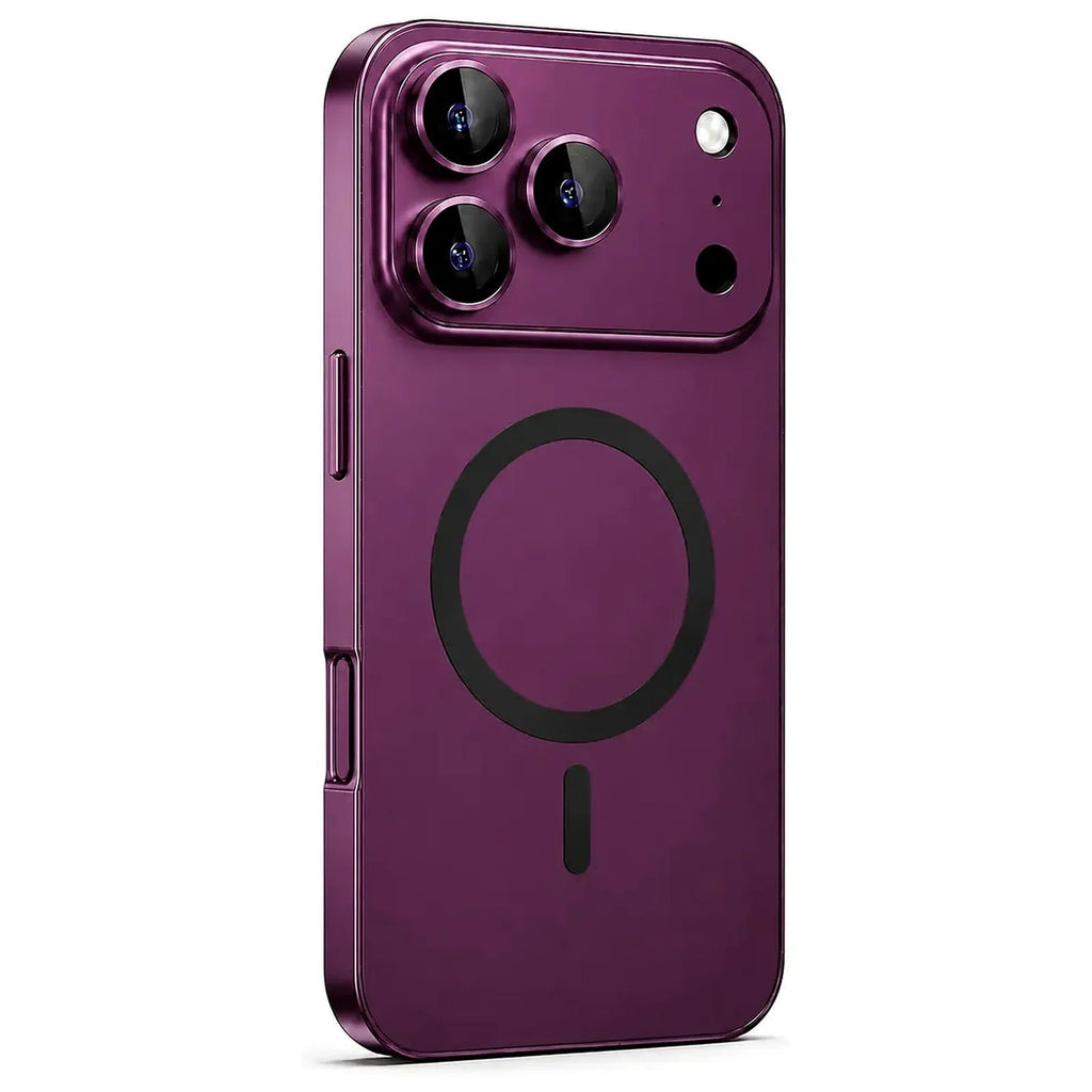 Funda Metálica para iPhone con Protección de Cámara