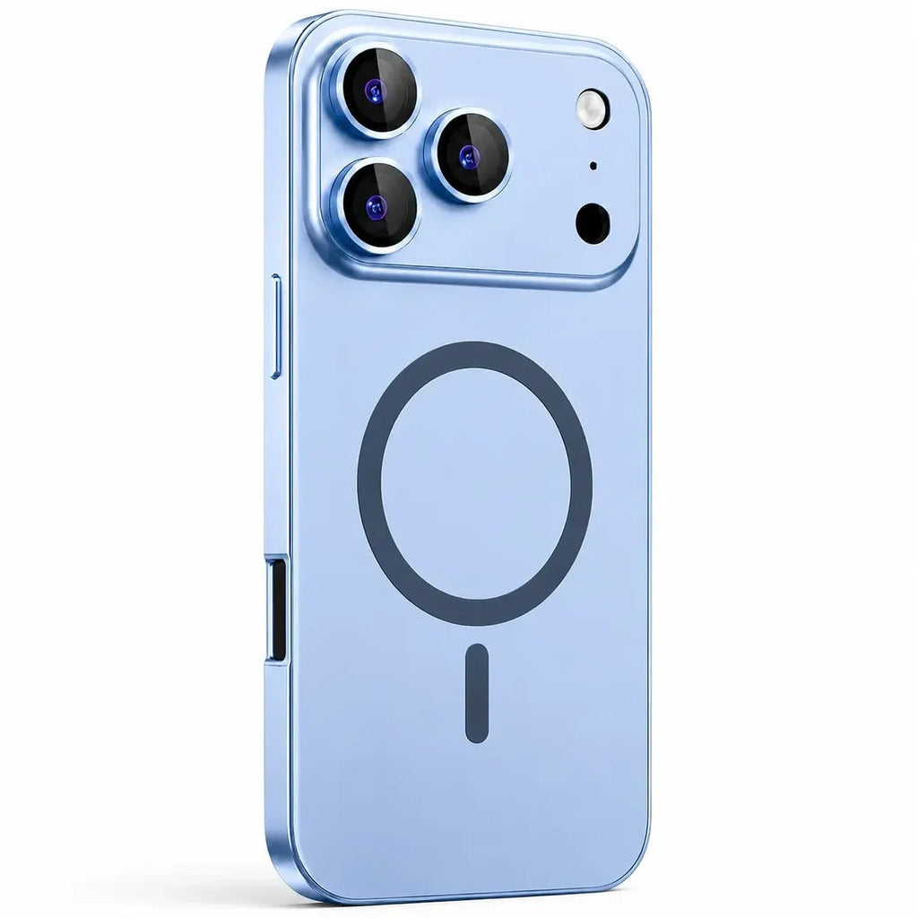 Funda Metálica para iPhone con Protección de Cámara