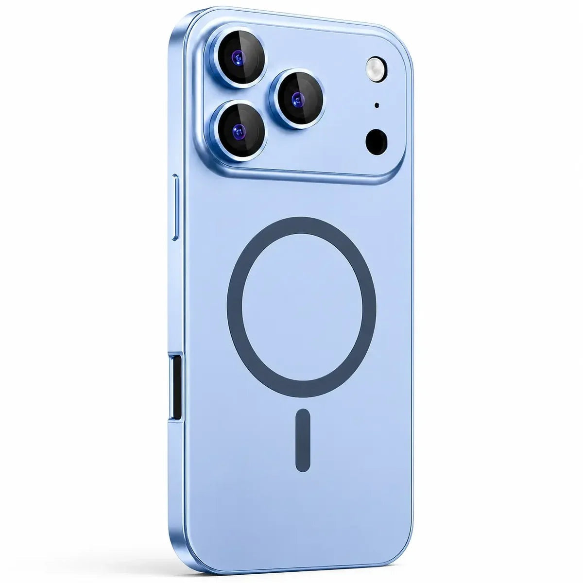 Funda Metálica para iPhone con Protección de Cámara
