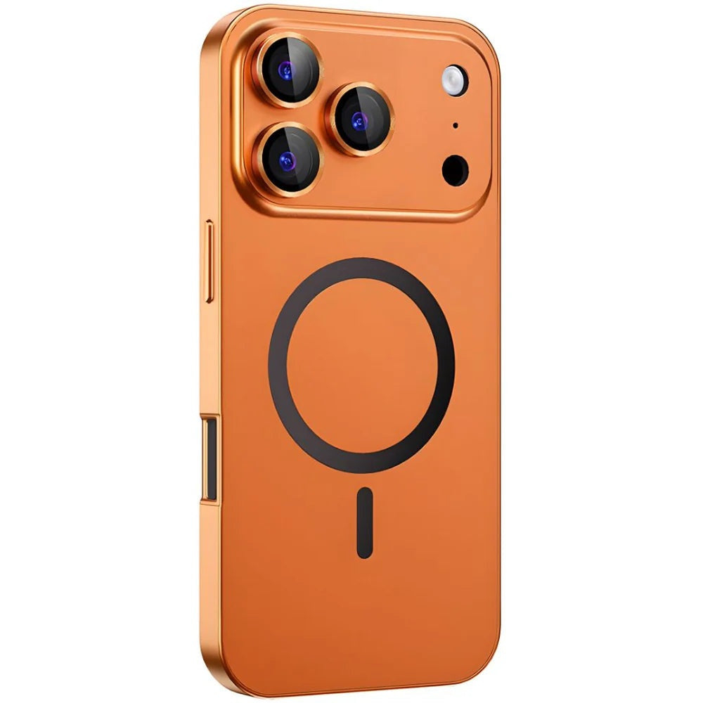 Funda Metálica para iPhone con Protección de Cámara